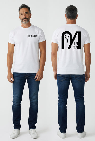 Camiseta Montana "ON" · Blanca